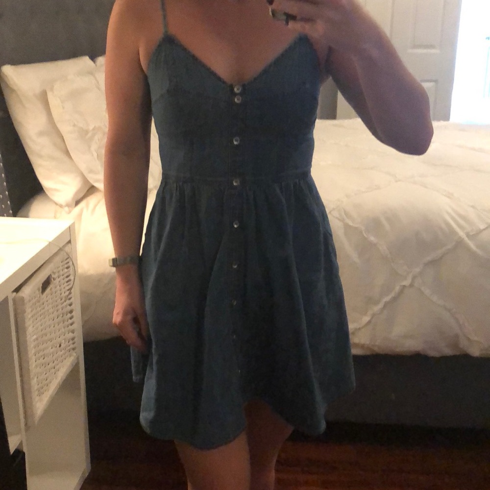 Flattering Jean Dress